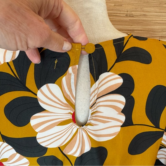 Anthropologie Eva Franco Ikebana Floral Blouse - Picture 12 of 15